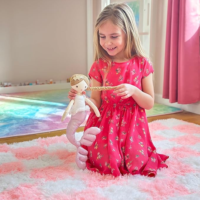 Plush Mermaid - Soft Mermaid Doll