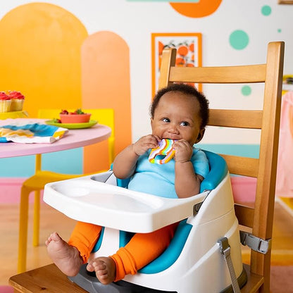Bright Starts Soothing Soft Serve Silicone Teether, Easy-Grasp Ice Cream Cone 3 Months+