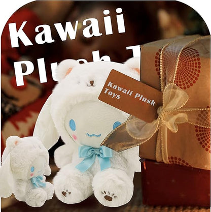 Kawaii Cartoon White Bear Cross-Dressing Series Plush,Soft Plush Doll Cute Soft Toys 7.8in)