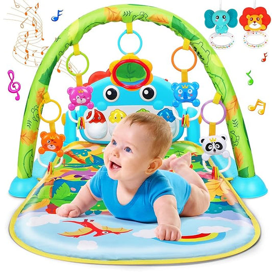 Baby Gym Play Mats Baby Toys Tummy Time Mat Toys 0-3 6 9 12