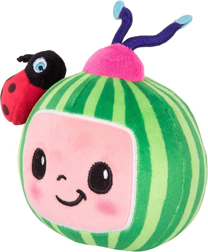 CoComelon 8-Inch JJ & Melon Plush 2-Pack - Officially Licensed Soft & Squishy Stuffed Animal Doll Toys 1-3 - 3