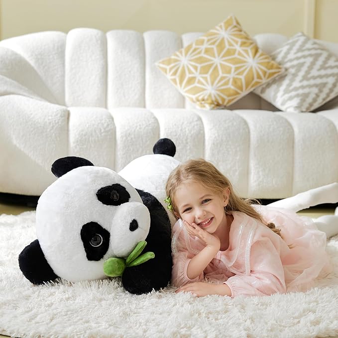 IKASA Giant Panda Stuffed Animal Plush Toy,Big Large Jumbo Soft Toys 30" Huge