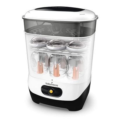 Baby Brezza 4 in 1 Baby Bottle Sterilizer Machine ??Largest Capacity Electric Steam Sterilization