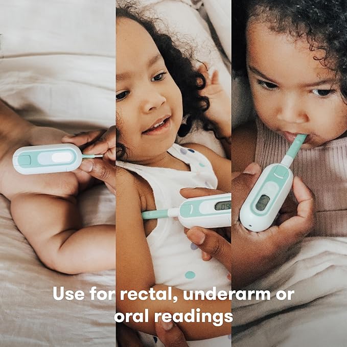 Frida Baby 3-in-1 True Temp Digital Thermometer for Fevers: Babies