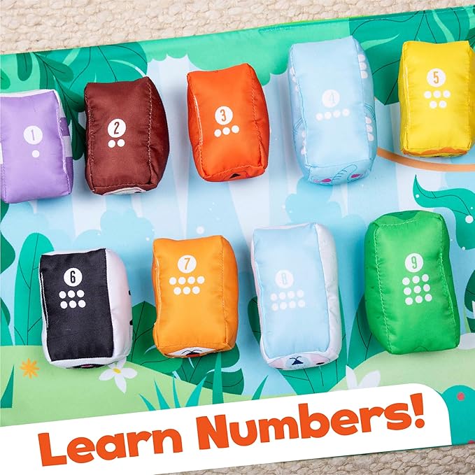 Hapinest Zoo Carry Playmat Soft Toys and Gifts for Baby 1 Year