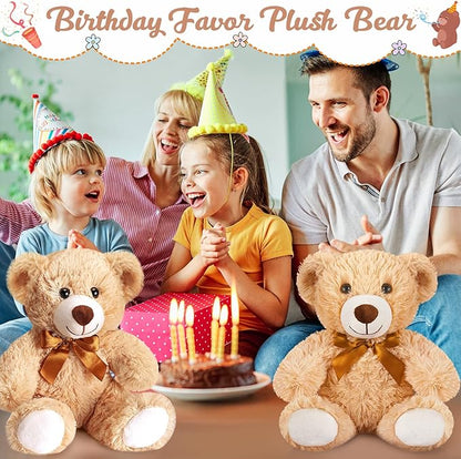 HyDren 36 Pieces 14 Inches Stuffed Bears Animals Plush Toys
