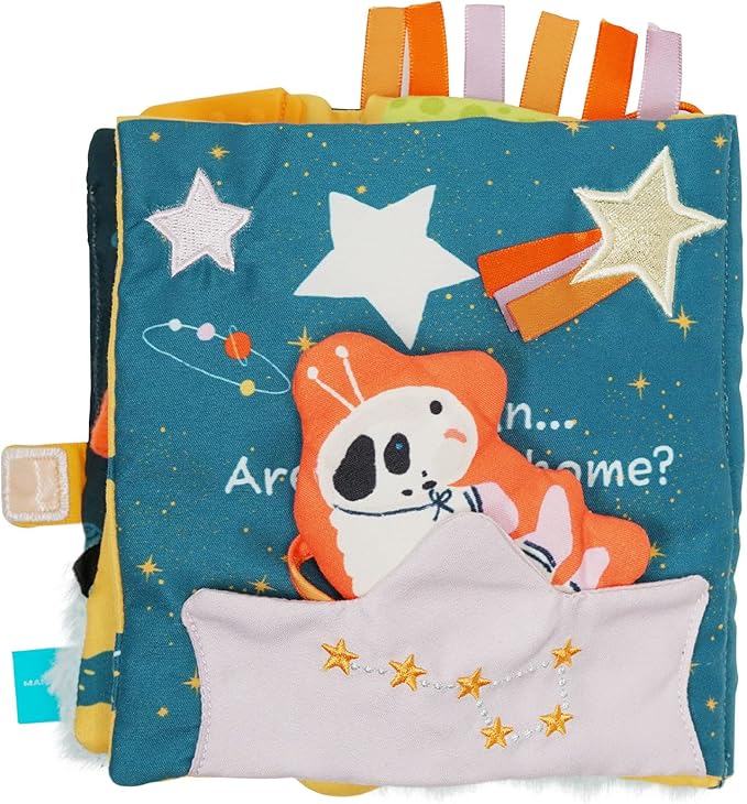 Manhattan Toy Little Rocket Finds Home Soft Activity Crinkle Book