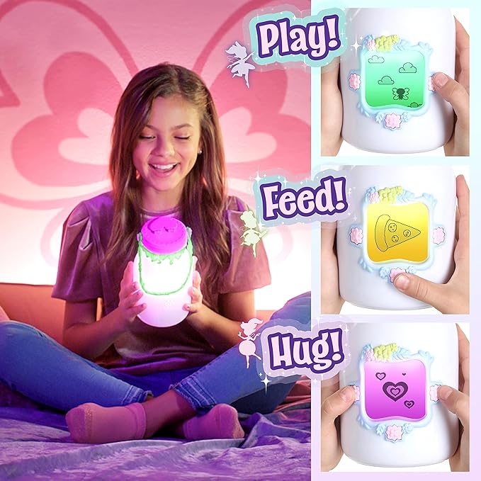Got2Glow Fairies Finder - Electronic Fairy Jar Catches 30+ Virtual Fairies