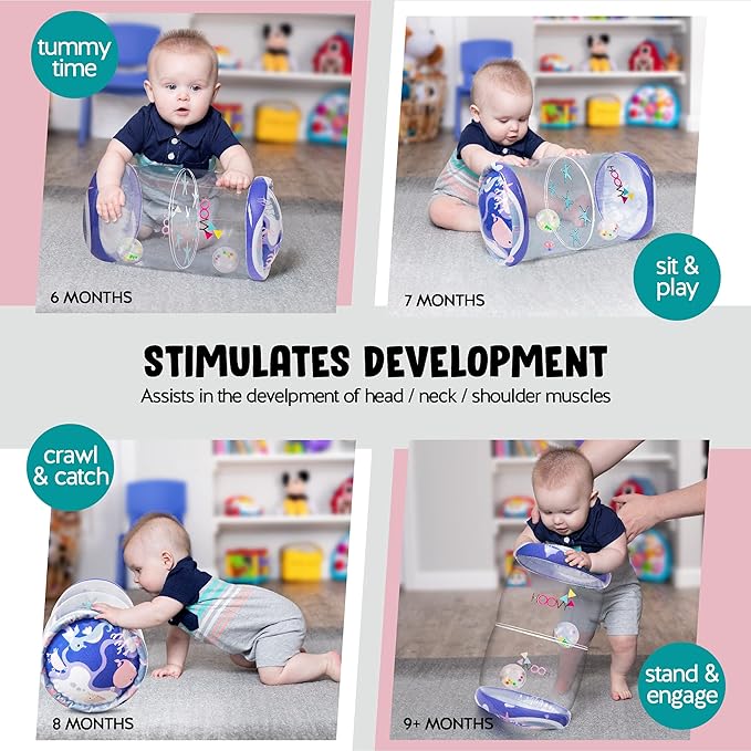 Hoovy Infant Crawling Toys | Toys for Crawling Babies 6-12 Months