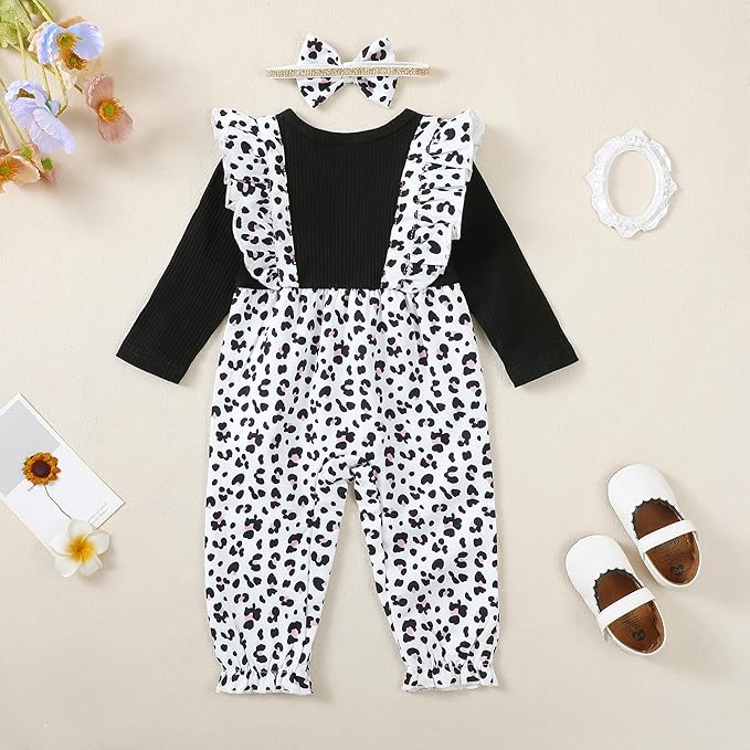 Newborn Baby Girls One Piece Romper Jumpsuit Cute Floral Print