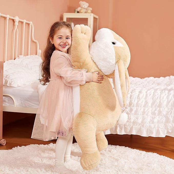 IKASA Giant Rabbit Stuffed Animal Plush Toy, 30" Large Bunny
