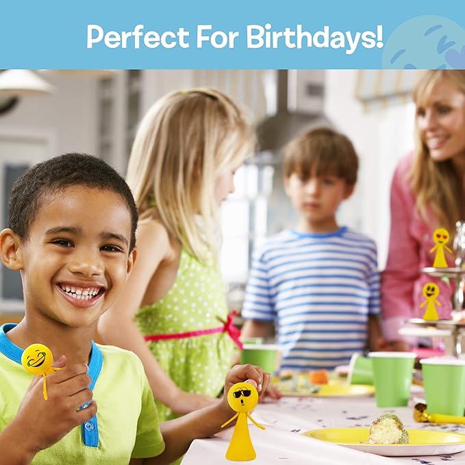 IPIDIPI TOYS Jumping Spring Launchers Popper Toys - Gift Bag Toys for Kids Party Favors, Goodie Bags Stuffers 24)