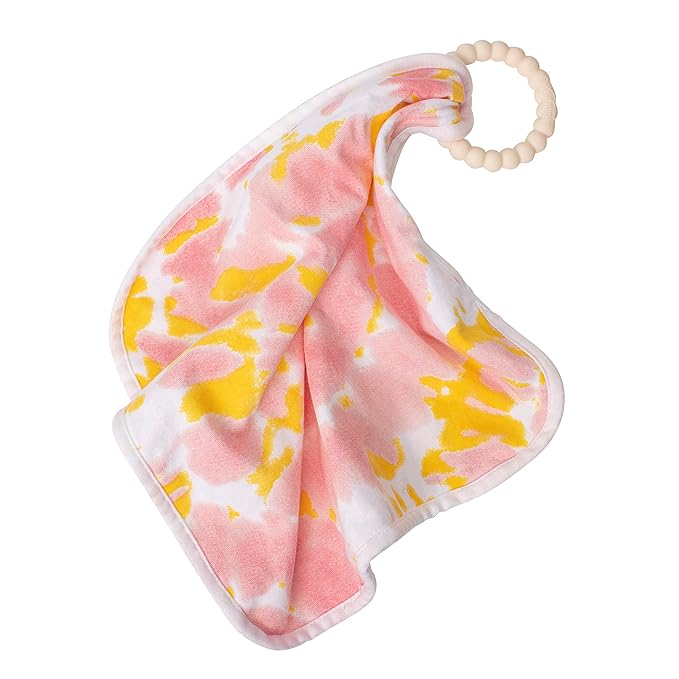 Dr. Brown's Lovey Blanket with Beaded Ring Teether and HappyPaci