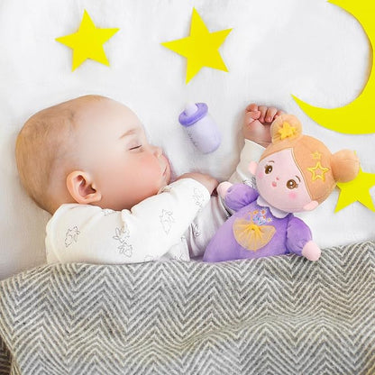 OUOZZZ Soft Baby Doll Set for Girls - My First