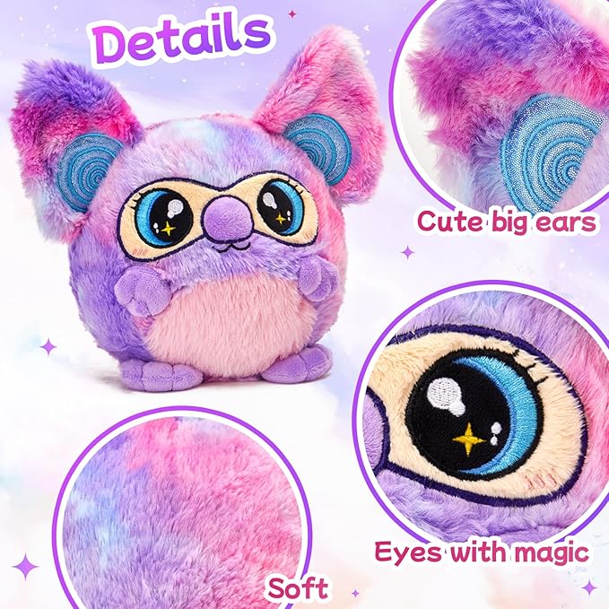 Houwsbaby Magical Koala Stuffed Animal,Purple Koala Plush Toy Toy,Soft,Cuddly,10''
