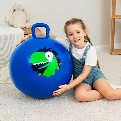 Hopper Ball, Hopping Toys for Kids 18inch Bouncy 3-8, Inflatable