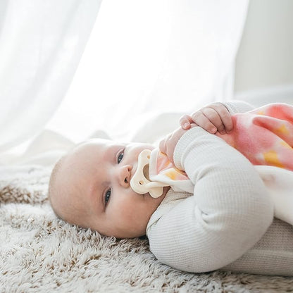 Dr. Brown's Lovey Blanket with Beaded Ring Teether and HappyPaci