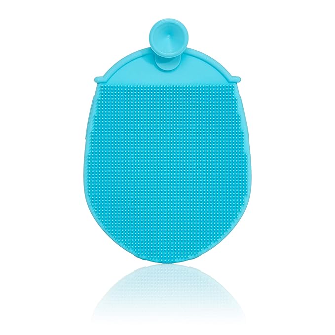 Frida Baby DermaFrida the Bath Mitt | Toddler Quick-Dry Body Bath Brush, Silicone