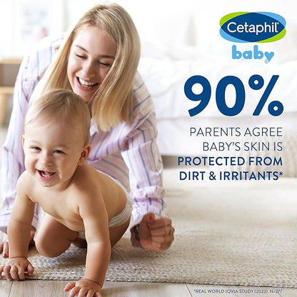 Cetaphil Baby Shampoo and Body Wash with Organic Calendula, Tear Free, Hypoallergenic, Ideal for Everyday Use, Dermatologist Tested, 7.8oz