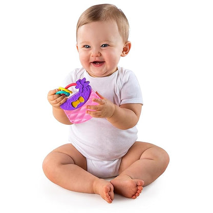 Bright Starts Carry & Teethe Purse Chillable Teether Toy, Ages 3 months +