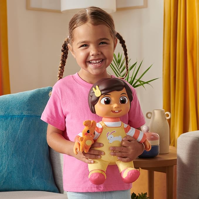 CoComelon My Friend Nina Doll, Soft Plush Body - Music