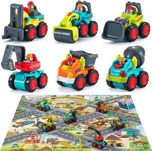 iPlay, iLearn Toddler Construction Toy Trucks 6 9 12 18 1 2 3 Year