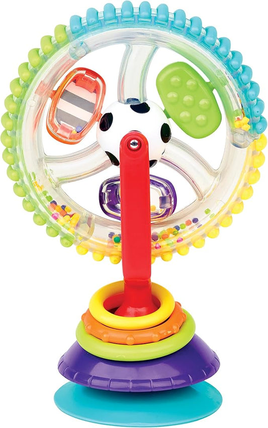 Sassy Wonder Wheel Spinning High Chair Tray Toy, Age 6+ Months