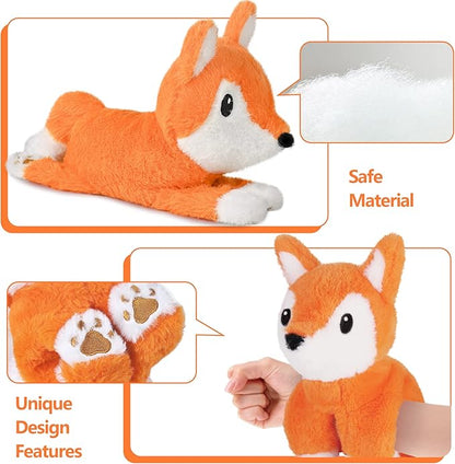 iPlay, iLearn Wrist Pals Toddler Plush Toys Slaps Bracelets 2Pcs 12" 2 3 4 5 6 7 8 Baby