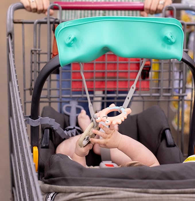 Busy Baby Toy Bungee - Dishwasher Safe Toy Strap 100% Food-Grade