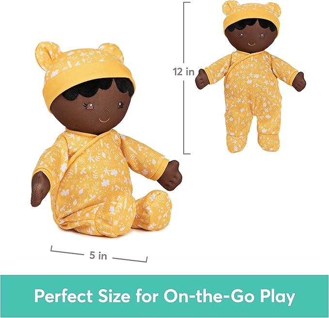 GUND Baby Sustainable Baby Doll, Plush Doll Made from Recycled Materials 12”