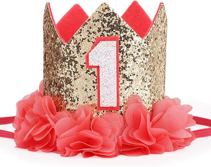 First Birthday Hat, Boy Girls Party Hats Baby Birthday Hat 1 1st