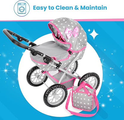 Baby Doll Stroller | Baby Doll Pram (12.99-24.80 inches) KP0262S