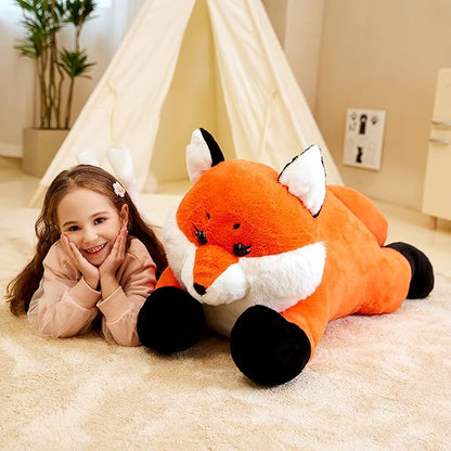 IKASA Giant Fox Stuffed Animal Plush Toy, 30" Large Fox