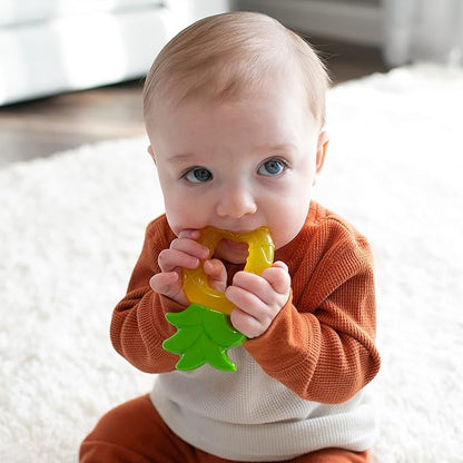 Dr. Brown's AquaCool Water-Filled Baby Teether, Cools & Massages Sore Gums 2 Pack, 3m+