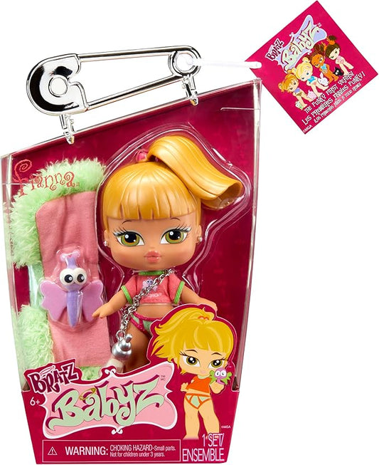 Bratz Babyz Fianna Collectible Fashion Doll with Real Fashions and Pet