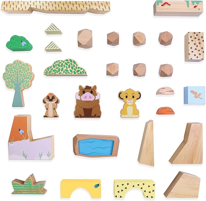 Just Play Disney Wooden Toys The Lion King Pride Rock 18 Month