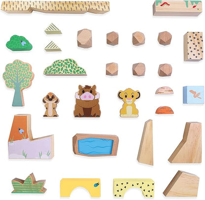 Just Play Disney Wooden Toys The Lion King Pride Rock 18 Month