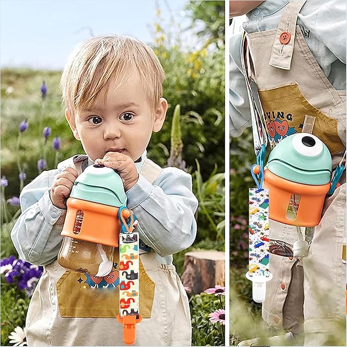 8 Pcs Baby Dummy Strap Clip, Pacifier Clips