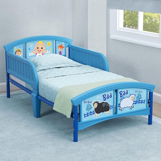 Delta Children CoComelon School Bus Toy Box + Delta Children