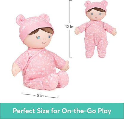 GUND Baby Sustainable Baby Doll, Plush Doll Made from Recycled Materials 12”