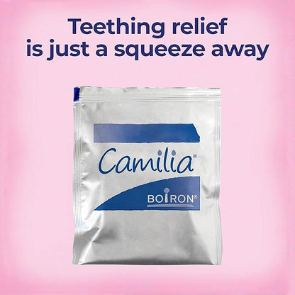 Boiron Camilia Teething Drops for Daytime and Nighttime Relief of 60 Count
