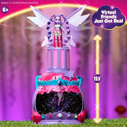 HOLOBRITE Pixie Lantern, Virtual Dancing and Interactive Games, Includes 5-inch Pixie Doll, Over 200 Ways to Play