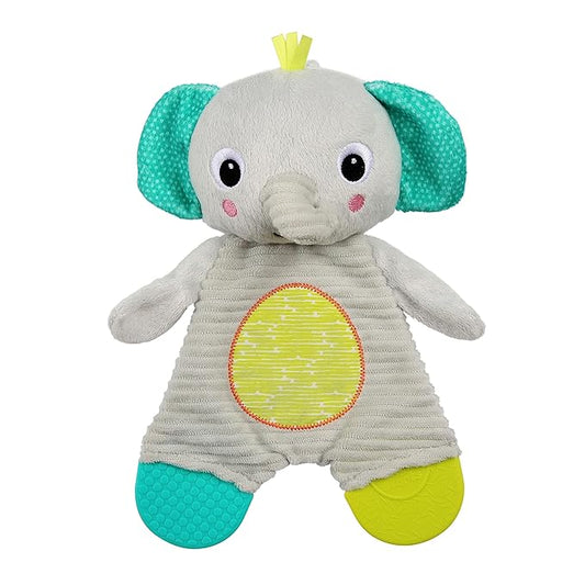 Bright Starts Snuggle & Teethe BPA-free Crinkle Teething Plush Baby