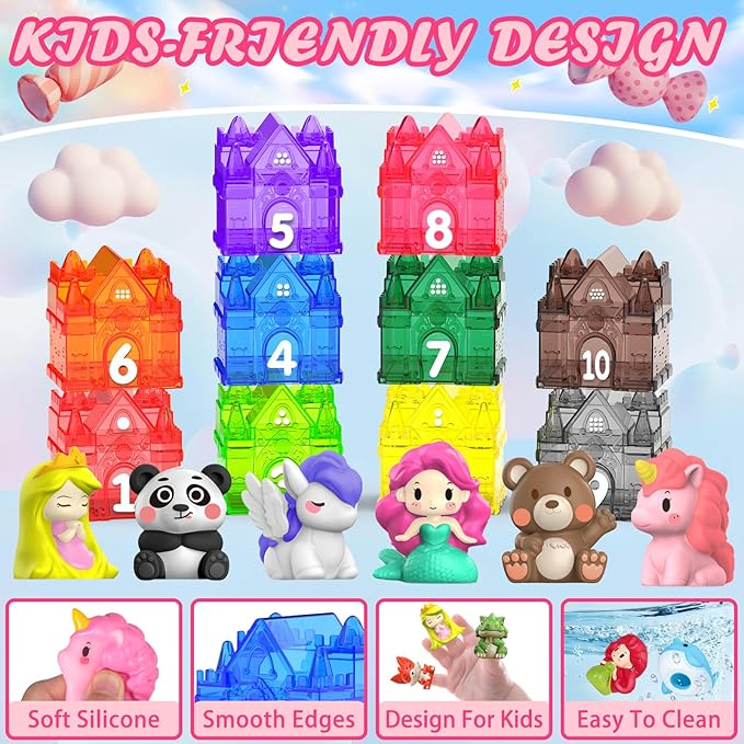Oriate Sensory Learning Toys for Toddler Age 1,2 3, 20Pcs 12m+ Farm