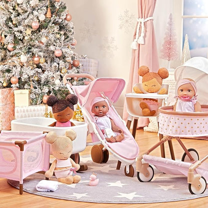 LullaBaby 14-inch Realistic Baby Doll Diaper & Care Accessories Bundle 2 Years