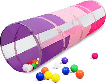 Hide N Side 6ft Crawl Through Play Tunnel Toy, Pop