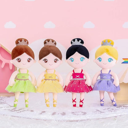 Gloveleya Baby Doll Girl Gift Ballerina Plush Soft Doll Light 13 Inch