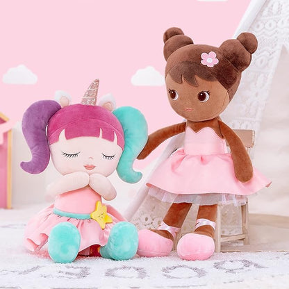 Lazada African American Baby Dolls Gifts Soft Plush Girl Toys 16"