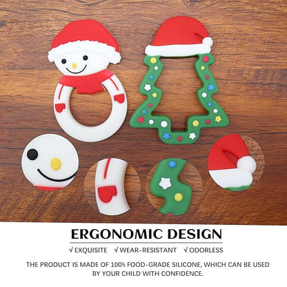 Baby Teething Toys, Silicone Teether for Babies