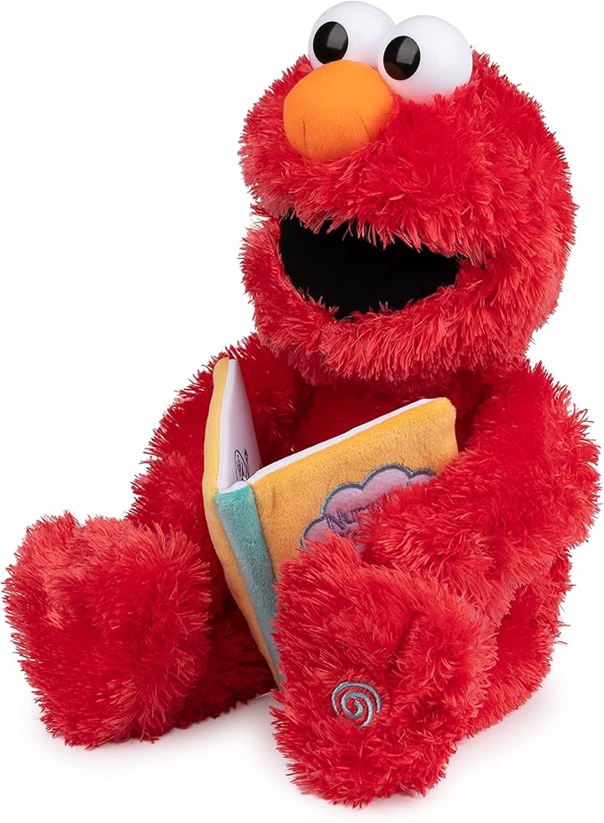 GUND Sesame GUND Sesame Street Official Nursery Rhyme Elmo Animated Muppet Plush, Premium Plush Sensory Toy for Ages 18 Months & Up 15”